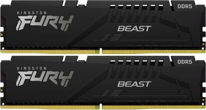  Зображення Пам'ять ПК Kingston DDR5 32GB KIT (16GBx2) 5200 FURY Beast Black EXPO 